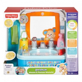 Fisher Price Leerplezier Wassen & Poetsen Wastafel