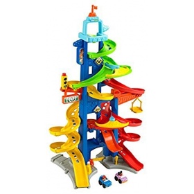 Vergroot Fisher Price Little People Auto Toren Fisher Price Little People Auto Toren