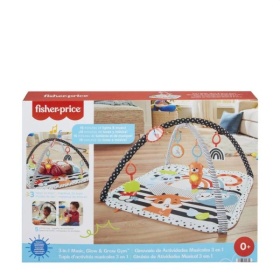 Vergroot Fisher Price 3 in 1 Music Glow And Grow Gym Fisher Price 3 in 1 Music Glow And Grow Gym