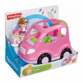 Vergroot Fisher Price Little People Voertuig All Around Auto Fisher Price Little People Voertuig All Around Auto
