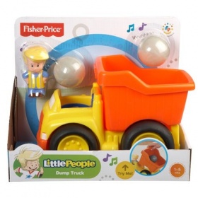 Vergroot Fisher Price Little People Dump Truck Fisher Price Little People Dump Truck