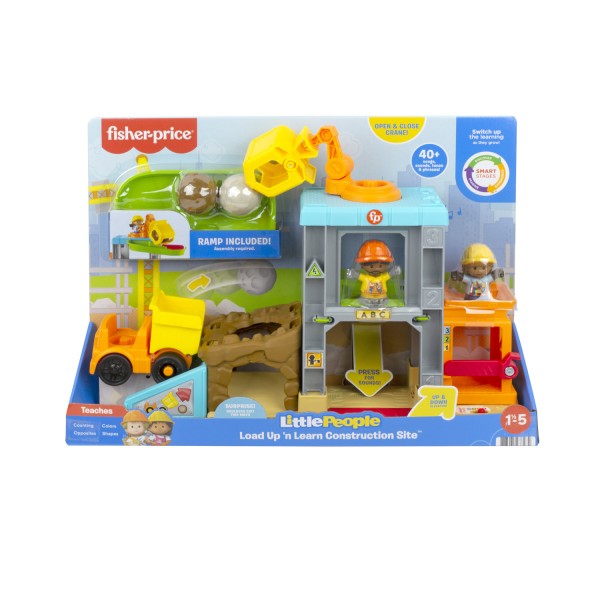 Fisher Price speelset Little People bouwplaats junior 7 delig