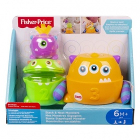Vergroot Fisher Price Stack & Nest Monsters Fisher Price Stack & Nest Monsters