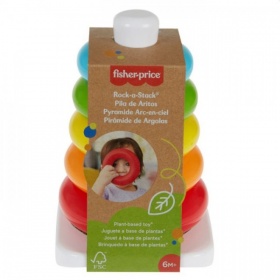 Vergroot Fisher Price Kleurenringpiramide - Eco Fisher Price Kleurenringpiramide - Eco