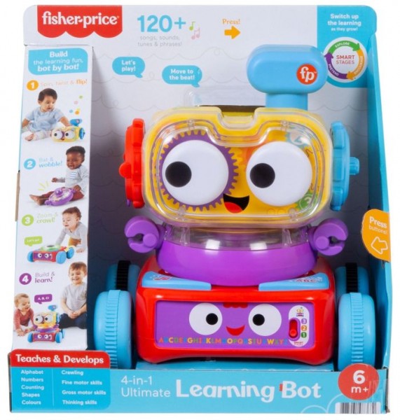 Fisher Price 4 in 1 leerrobot junior 24 x 30 cm