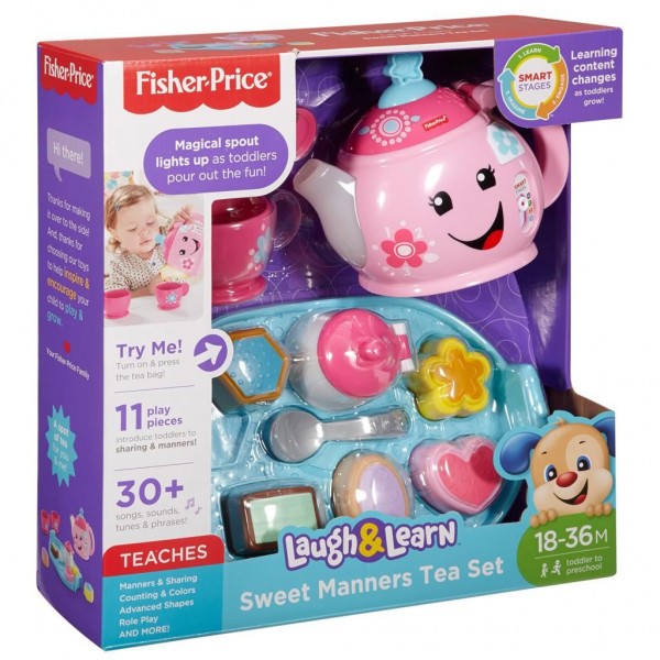 Fisher-Price theeset met licht en geluid