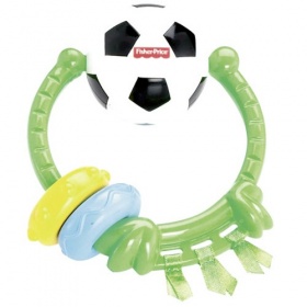 Vergroot Fisher Price Rammelaar Soccer Ring Clacker Fisher Price Rammelaar Soccer Ring Clacker
