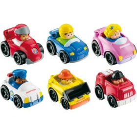 Vergroot Fisher Price Little People Wheelies Fisher Price Little People Wheelies
