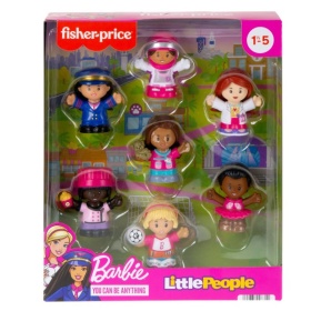 Vergroot Fisher Price Barbie You Can Be Anything Figure Pack 7-Pack Fisher Price Barbie You Can Be Anything Figure Pack 7-Pack