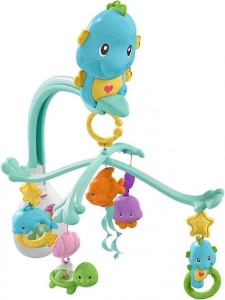 In afschaffen bron Fisher Price 3 In 1 Soothe + Play Seahorse