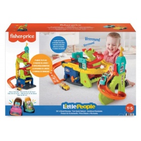 Vergroot Fisher Price Little People Sit 'n Stand Wheelies City Fisher Price Little People Sit 'n Stand Wheelies City