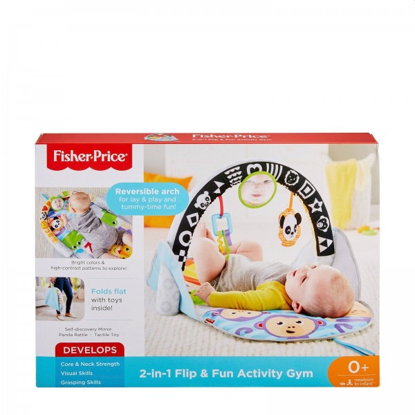 Fisher Price 2in1 Flip & Fun Activity Gym