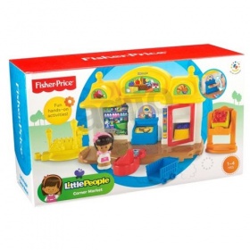 Vergroot Fisher Price Little People Marktkraampje Fisher Price Little People Marktkraampje