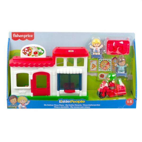 Fisher Price speelset Little People pizzeria junior 11 delig