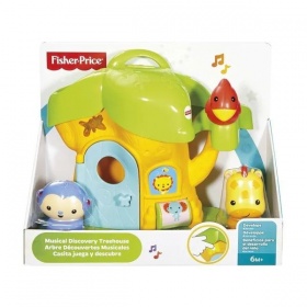 Vergroot Fisher Price Safari Musical Treehouse Fisher Price Safari Musical Treehouse