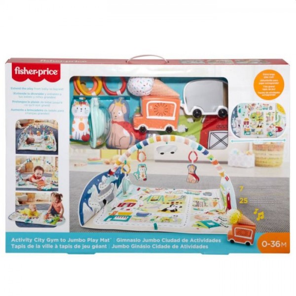 Fisher-Price speelmat Activity Center junior polyester 9-delig