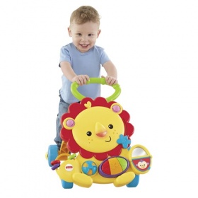 Vergroot Fisher Price Leeuw Loopwagen Muziek Fisher Price Leeuw Loopwagen Muziek