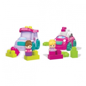 Vergroot Mega Bloks Kleine Voertuig Roze Mega Bloks Kleine Voertuig Roze