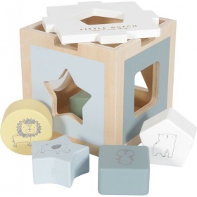 Vergroot Little Dutch Vormenstoof Blauw Little Dutch Vormenstoof Blauw