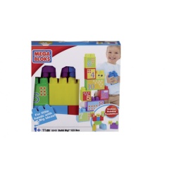 Mega bloks doos met bouwblokken