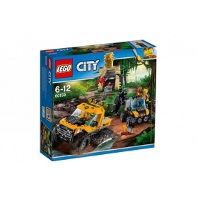 Vergroot 60159 Lego City Jungle Missie Met Halfrupsvoertuig 60159 Lego City Jungle Missie Met Halfrupsvoertuig