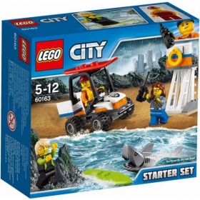 Vergroot 60163 Lego City Kustwacht Starterset 60163 Lego City Kustwacht Starterset