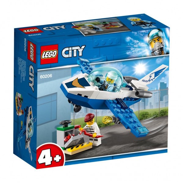 60206 Lego City Luchtpolitie Vliegtuigpatrouille lego kopen in de aanbieding