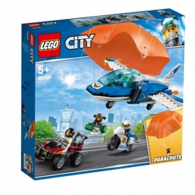 Vergroot 60208 Lego City Luchtpolitie Parachutearrestatie 60208 Lego City Luchtpolitie Parachutearrestatie