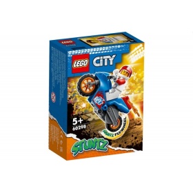 Vergroot 60298 Lego City Stunt Raket Stuntmotor 60298 Lego City Stunt Raket Stuntmotor