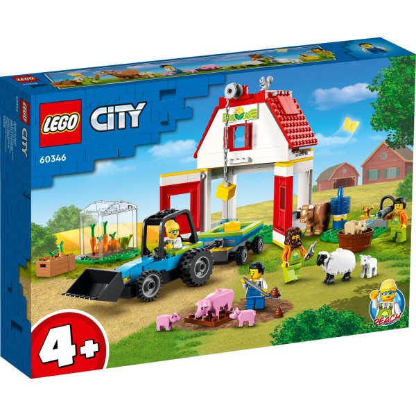 60346 Lego City Schuur En Boerderijdieren