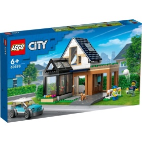 Vergroot 60398 Lego City Gezinswoning En Elektrische Auto 60398 Lego City Gezinswoning En Elektrische Auto