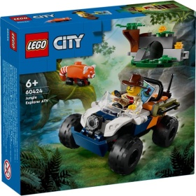 Vergroot LEGO 60424 City Exploration Jungleonderzoekers Rode Panda Missie Met T LEGO 60424 City Exploration Jungleonderzoekers Rode Panda Missie Met T