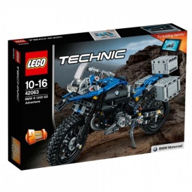 Vergroot 42063 Lego Technic BMW R 1200 GS Adventure 42063 Lego Technic BMW R 1200 GS Adventure