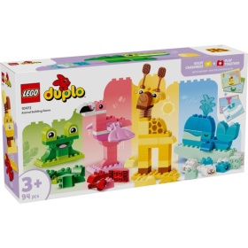 Vergroot Lego 10472 Duplo Town Dierenbouwspel Lego 10472 Duplo Town Dierenbouwspel