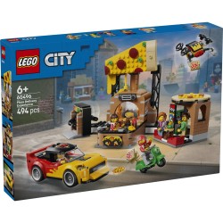 60496 Lego My City Pizzacentrale Met Voertuigen