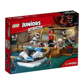 Vergroot 10755 Lego Juniors Zane's Ninjaboot achtervolging 10755 Lego Juniors Zane's Ninjaboot achtervolging