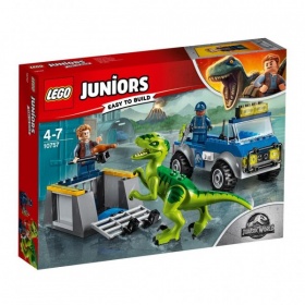 Vergroot 10757 Lego Juniors Raptor Reddingsauto 10757 Lego Juniors Raptor Reddingsauto