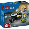 Lego 60455 City Police Achtervolging Op Politiemotor