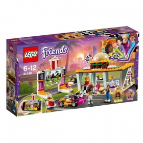 Vergroot 41349 Lego Friends Go-Kart Diner 41349 Lego Friends Go-Kart Diner