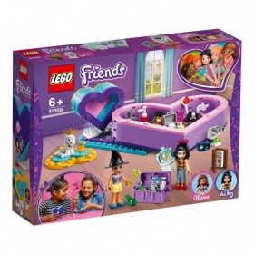Vergroot 41359 Lego Friends Hartvormige Doos Vriendschapspakket 41359 Lego Friends Hartvormige Doos Vriendschapspakket