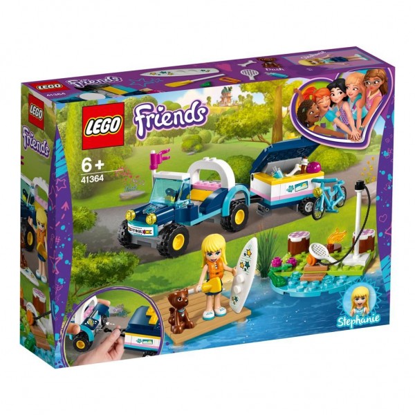 41364 Lego Friends Stephanies Buggy En Aanhanger lego kopen in de aanbieding