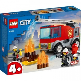 Vergroot 60280 LEGO City Fire Ladder Truck 60280 LEGO City Fire Ladder Truck