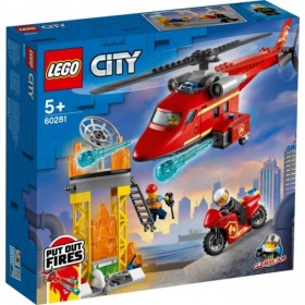 Vergroot 60281 LEGO City Fire Rescue Helicopter 60281 LEGO City Fire Rescue Helicopter
