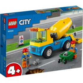 Vergroot 60325 Lego City cementwagen 60325 Lego City cementwagen