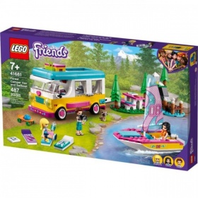 Vergroot 41681 LEGO Friends Forest Camper Van And Sailboat 41681 LEGO Friends Forest Camper Van And Sailboat