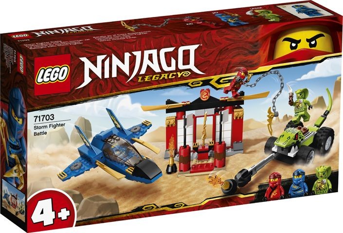 71703 Lego Ninjago Storm Fighter Gevecht