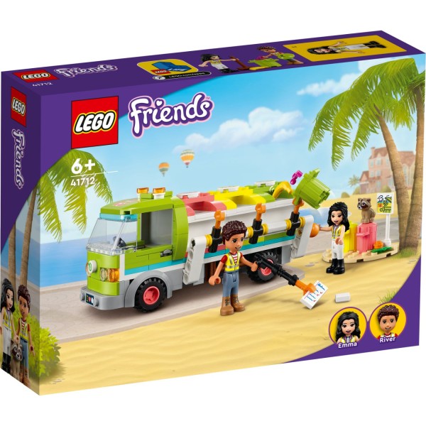 41712 Lego Friends recycle vrachtwagen