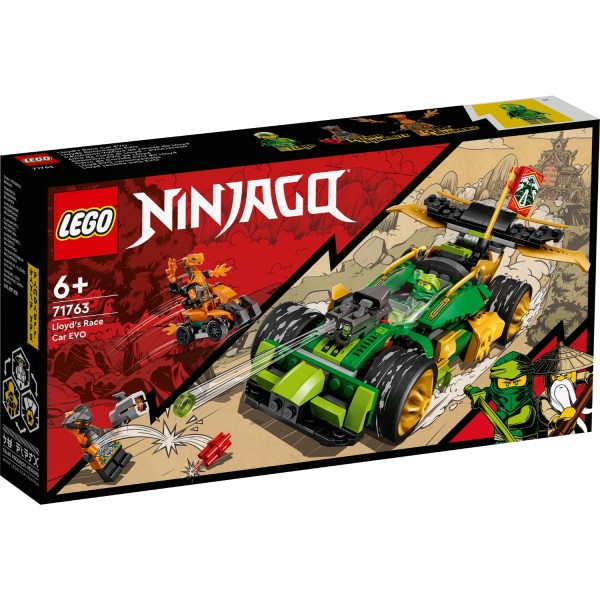 Experiment Verslaving Reflectie 71763 Lego Ninjago Lloyd's racewagen evo