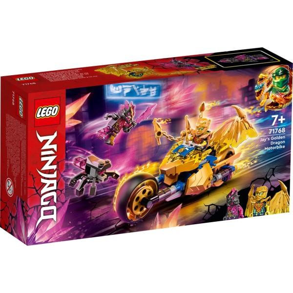 LEGO NINJAGO Jay’s gouden drakenmotor – 71768