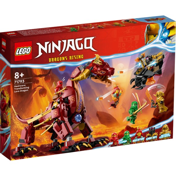 71793 Lego Ninjago Heatwave Transformerende Lavadraak